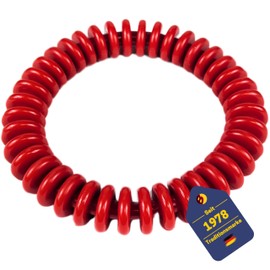 BEST SPORTING Diving Rings for Children 14 cm I Children's Diving Rings Ideal for Seahorses etc. I Diving Toy for Children I Diving Rings for Children Set I Diving Ring Children (Slats Red)