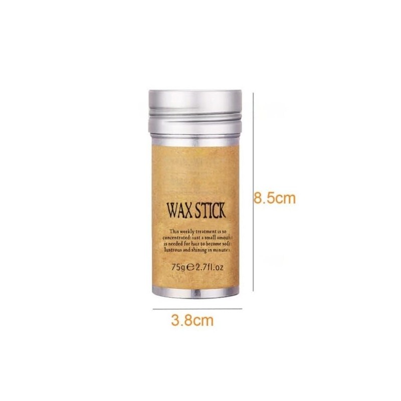 BOSPMLI Palo de cera para el cabello, borde del cabello