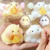 6PCS Taba Squishy Toys,Hamster Squishy Fidget Toys Gift for Children