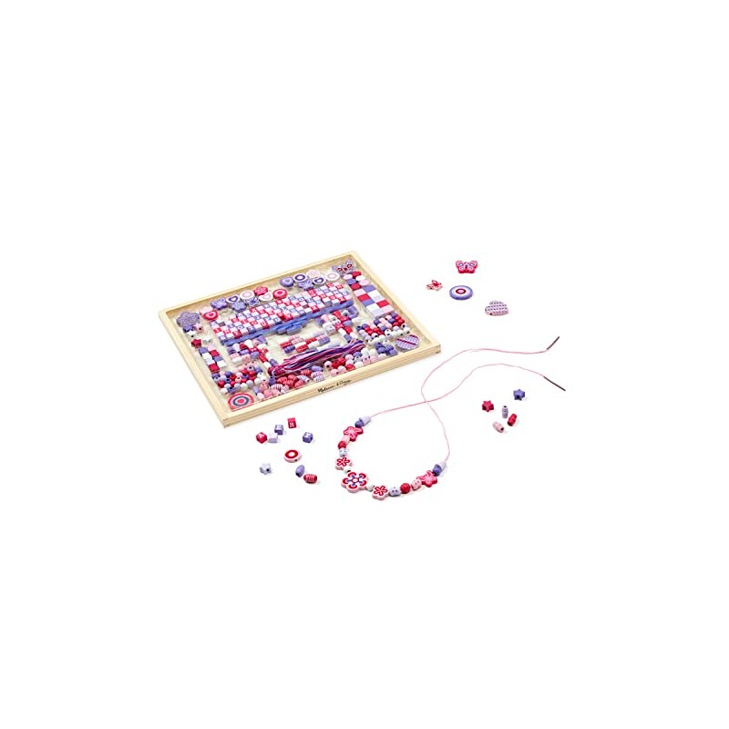 Melissa & Doug Deluxe Collection Wooden Bead Set With 340+