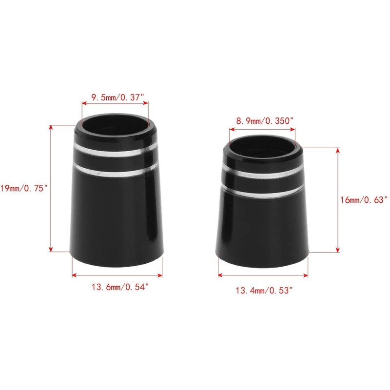 10個入り ゴルフ スリーブ用ソケット フェルール 0.350 Iron Shaftに適用