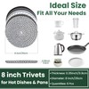 KITLAB 8 Inch Trivets for Hot Dishes, Hot Pots and