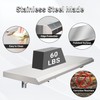 Toriexon Folding Concession Shelf 36" x 12", Stainless Steel Drop
