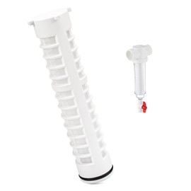 1-1/2" 100 Mesh Spin Down Filter Screen Replacement Rusco/Vu-Flow, Well Water Sand Filters, Well Pump Spindown Sediment Filter, Sprinkler System Irrigation Filters Screen 8" Long