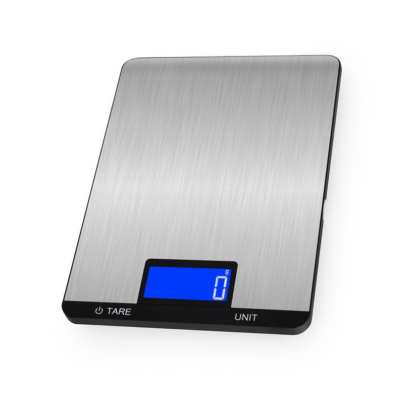 Digital Food Scale 15kg/33lb Rechargeable Digital Kitchen Scale with LCD