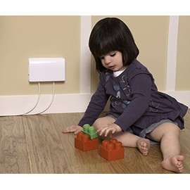 Clippasafe Electrical Plug Socket Protector (White (3 Pack))