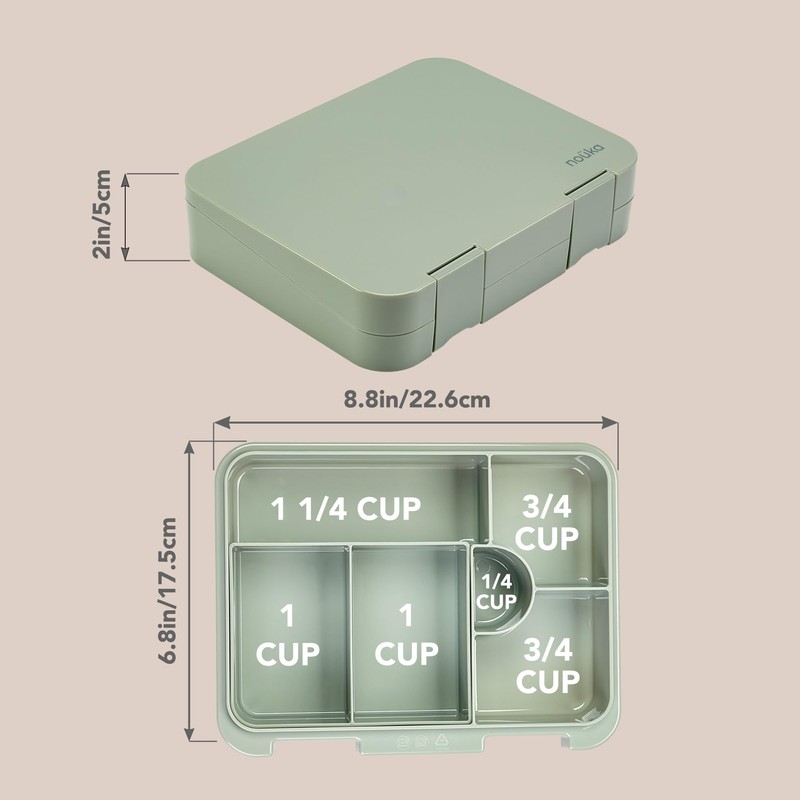 nouka Grand Bento Box | Easy to open latches |