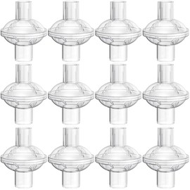 12-pack CPAP Inline Filter, Universal Inline CPAP Filter Compatible with BiPAP Machines ResMed,Dreamstation Standard, Any CACP Machine Size 22mm and 25mm Tube