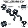 Mexstrength Weightlifting Straps for Lifting, Powerlifting, Bodybuilding, Strength Gym Training,