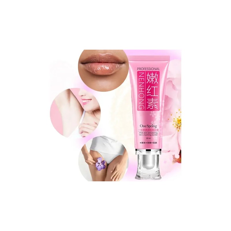 2pz Crema Zonas Intimas Codo Rodilla Piel Axilas Aclaradora