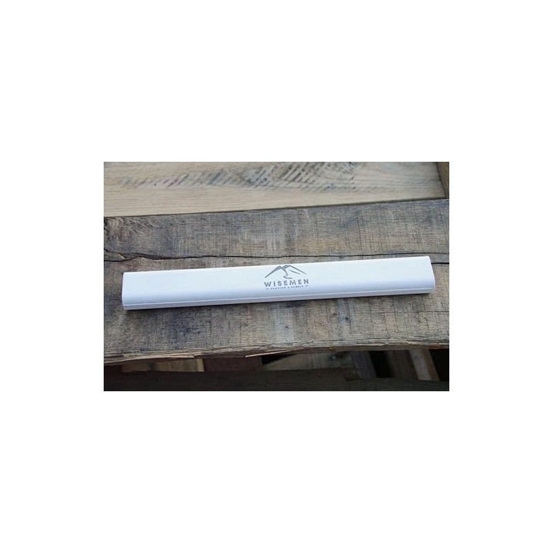 Wisemen Trading “Arctic Fox” American Scythe Sharpening Stone, Sharpening Axes,