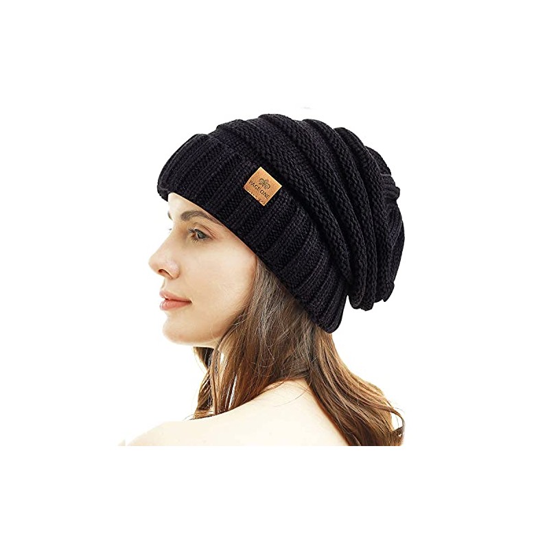 PAGE ONE Womens Winter Beanie Warm Cable Knit Hat Style