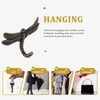Dragonfly Clothes Hook Decor Heavy Duty Clothes Rack Coat Hangers