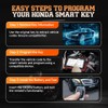 ABUDU fit for 2018-2022 Honda 10th Gen Accord Smart Key