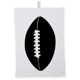 Hippowarehouse American Football Tea Towel Eco Printed Dish Cloth Kitchen accessory 50cmx70cm 100% Cotton