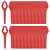 FourShow Pack of 50 Replacement Blades Compatible with Ferrex Strimmer