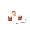 RuiJOTWAT Wood guitar control knob Maple or Beach finish tone