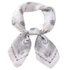 FAIRYGATE Damen Bandana Halstuch Platz Seidentuch Drucken Tuch Schal Kopftuch