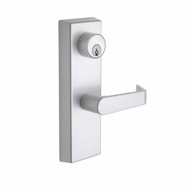 Copper Creek AL9150-SS Avery Exterior Escutcheon Handle Avery Storeroom with Clutch Satain Stainless