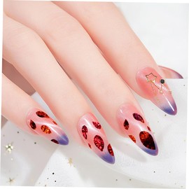 BIUDECO Nail Art Charms Gold Foil Leaves Flakes Gilding Flakes for Nail Craft Manicure Supply