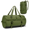 Lyweem Large Travel Duffle Bag for Men with Shoe Compartment