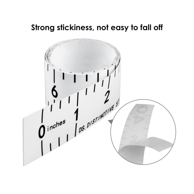 DS. DISTINCTIVE STYLE Fish Ruler Sticker 40-Inch Waterproof Adhesive Ruler