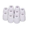 110Pcs Plasma Cutter Consumables Ceramic Shield Cup Electrode Nozzle Gas
