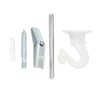 YOKIVE 4 Set Ceiling Hook Kit, Heavy Swag Hanging Hook