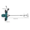 2100W Electric Cement Mortar Mixer - Portable Electric Mud Mixer