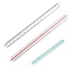 Set of 3 Triangular Scale Ruler, Architecture Ruler, Triangular, 1:20,