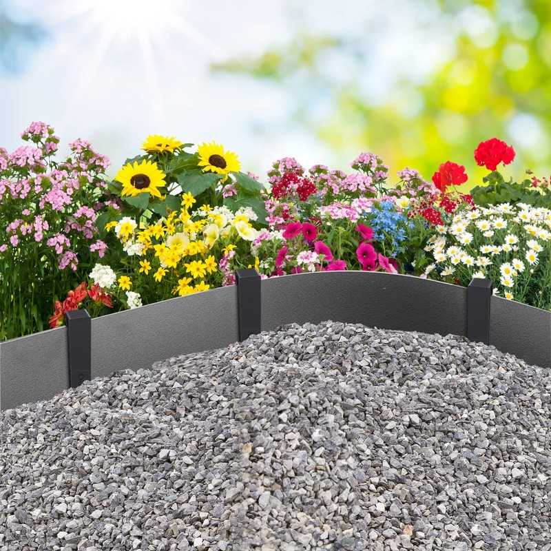 CAIGAIC Landscape Stakes 30 Pack, 10 Inch Garden Landscape Anchoring
