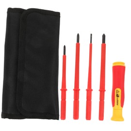 Operitacx 1Set Insulated Screwdriver Electrical Tool Kit for Electricians DIY Repairs Durable Carrying Bag Included Precision Craftsmanship for Safe Voltage Testing