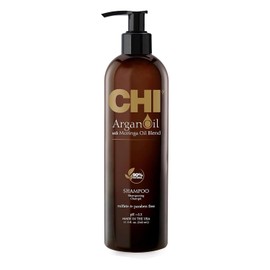 CHI Champú de aceite de argán, proteger contra el daño y a reponer la hidratación, sin sulfatos, parabenos ni crueldad, 340 ml