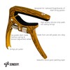 Sondery Sondery Guitar Capo Trigger Tension Adjustable Professional for 6