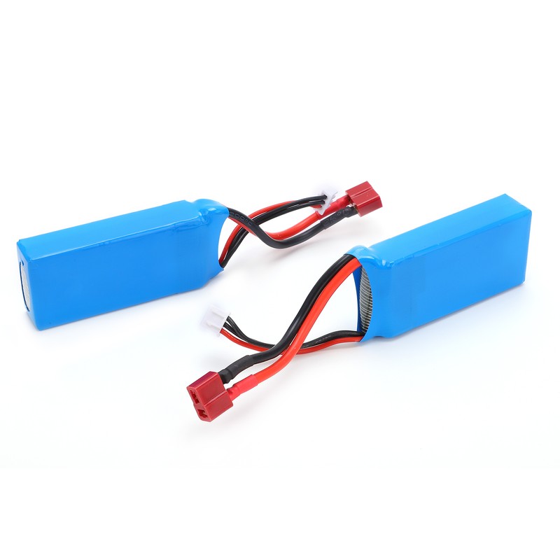 7.4V 1500mAh Lithium Batteries 15C T Plug Model Battery for