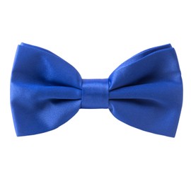 Alizeal Fashion Adjustable Pre-Tied Holiday Bow Tie for Men, royal blue