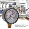 Manometro, 0‑10 Bar 0‑150 Psi Conexión G1/4in Medidor De Presion