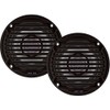 Jensen MS5006BR Black 5.25" Dual Cone Waterproof Speakers