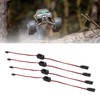 4Pcs RC JR Style Power On Off Switch Versatile Sturdy