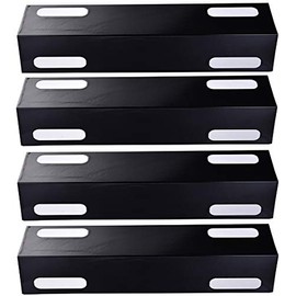 Votenli P9935A (4-Pack) 15 3/8 inch Porcelain Steel Heat Plate and Heat Shield for Ducane Affinity 3073101, 3000, 3100, 3200, 3300, 3400, 4100, 4200, 4400