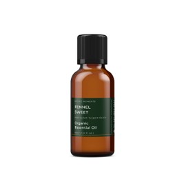 Mystic Moments | Organic Fennel Sweet Essential Oil 30ml - Pure & Natural Oil for Diffusers, Aromatherapy & Massage Blends Vegan GMO Free