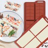 Chocolate Bar Mold Deep, Dubai chocolate bar kit,Silicone Large Thick