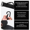 KVAEY 2 Pack Multipurpose Hook for Hanging Helmet, Goggle, Headsets,