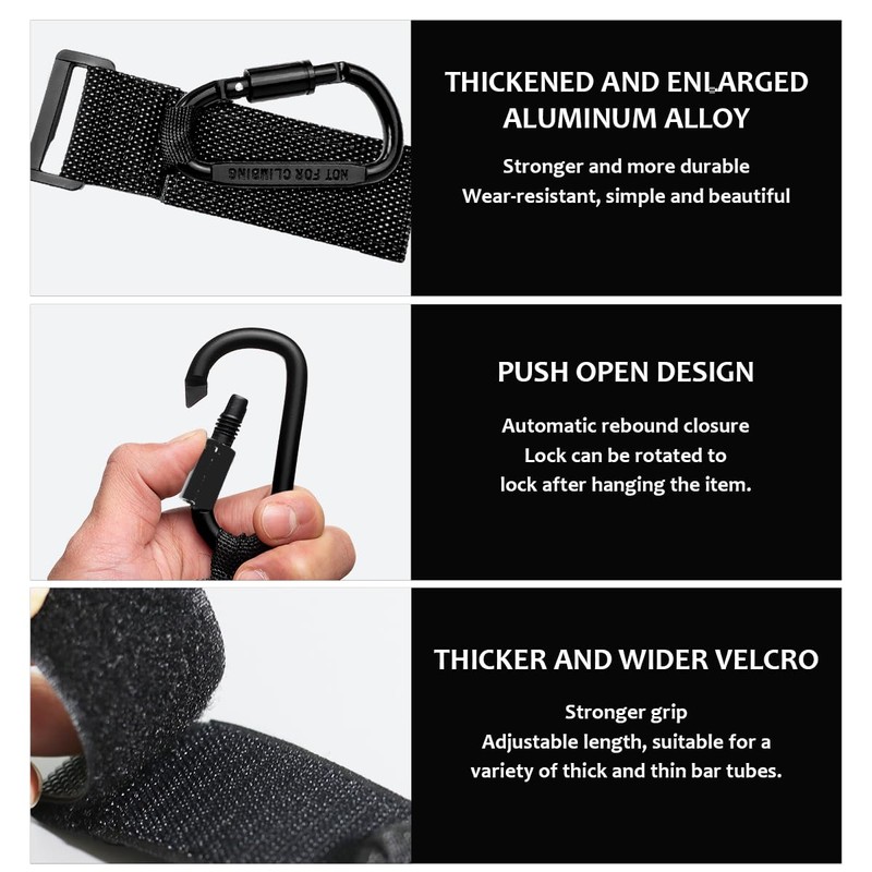 KVAEY 2 Pack Multipurpose Hook for Hanging Helmet, Goggle, Headsets,