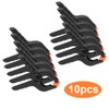 10Pcs Adjustable Plastic Spring Clamps 2 Inch Muslin Clamps for