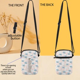 JYTAPP I AM Gifted Gamma P Delta Sorority Crossbody Bag Pink and Blue Sorority Purse Greek Sorority Gift Paraphernalia Gift