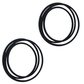 22431-VL0-P01 (3/8“ X 37") Lawn Mower V-Belt Compatible with Honda HRR216K8VYAA HRR216K9VKAA（2 Pack)