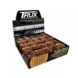 TRUX TLED-2A  2" Amber Marker Round LED Light - 9 Diodes