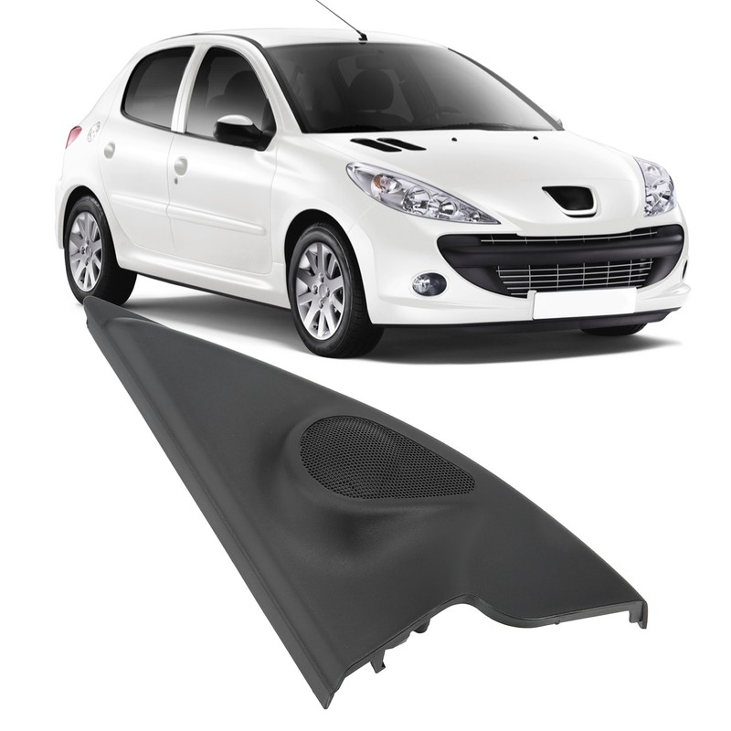 Car Tweeter Speaker Cover Trim Rearview Mirror Triangular Panel Interior
