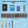 Set De Arte Profesional 145 Lápices Colores Dibujo Kit